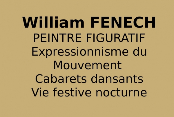 le peintre William FENECH présenté en Chine à Pékin lors du Styles et Tendances dans l'Art International Mai 2018