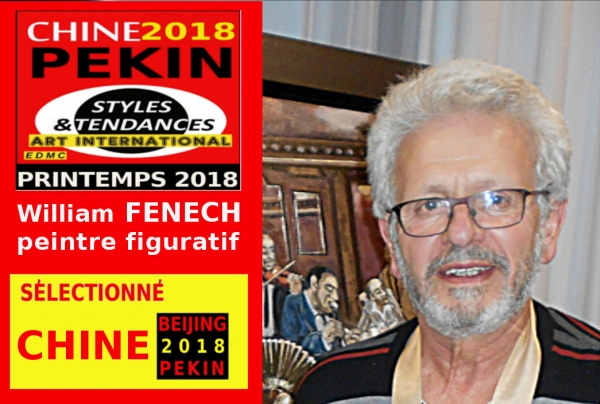 Le peintre William FENECH reconnu à l'international pour son style et sa thématique lors du Palmarès des 