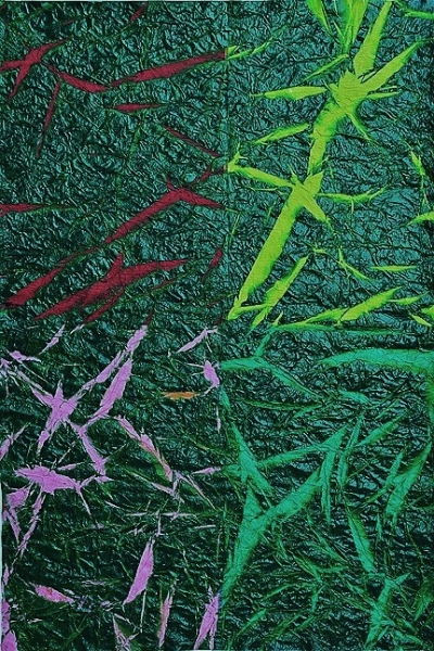  Le peintre Alain DELIC peint l'énergie en paroxysmes d'intensités de couleurs qu'il interprète en 