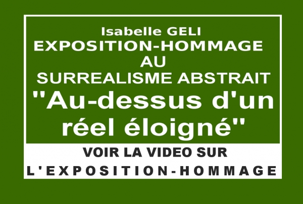 Isabelle GELI,peintre. Exposition-Hommage 