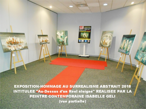 Isabelle GELI,peintre. Exposition-Hommage 