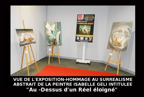 Isabelle GELI,peintre. Exposition-Hommage 