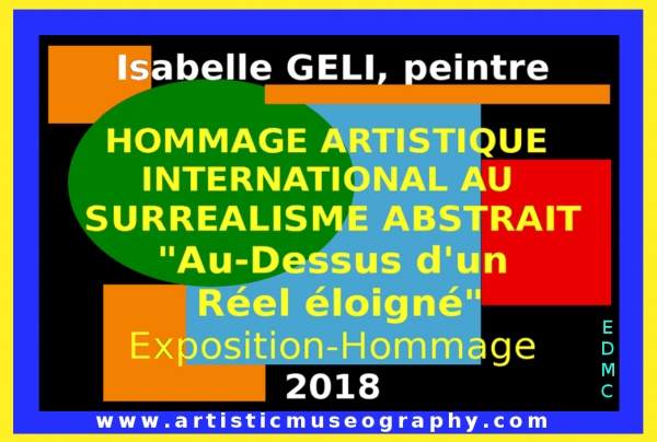 Isabelle GELI,peintre. Exposition-Hommage 