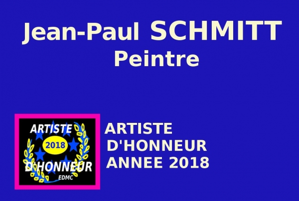 Le peintre Jean-Paul SCHMITT 