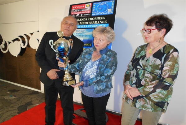 Parmi les lauréats du concours Jacqueline Morandini Grand Trophée de la Méditerranée des Styles et Arts  