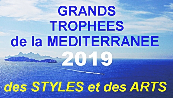 Grands Trophées de la Méditerranée des Styles et des Arts MARSEILLE 2019 - (EDMC) Abraham DAYAN, peintre