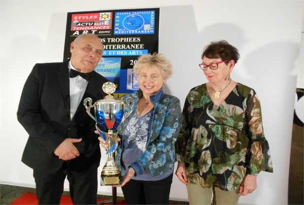 Grands Trophées de la Méditerranée des Styles et des Arts MARSEILLE 2019 - (EDMC) Jacqueline MORANDINI, peintre