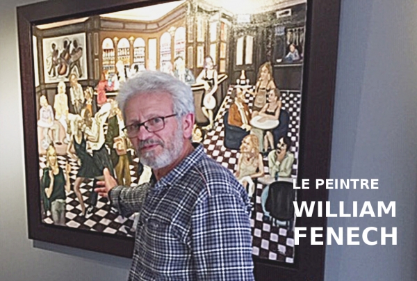  William FENECH, peintre, Grand Trophée de la Méditerranée des Styles et des Arts MARSEILLE 2019 - (EDMC)