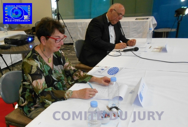 Jury Grands Trophées de la Méditerranée des Styles et des Arts MARSEILLE 2019 - (EDMC)