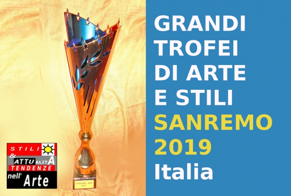 Grandi Trofei di Arte e Stili, Sanremo 2019, Italia.