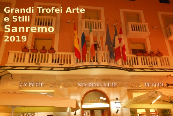 Settembre 2019 - Présentations de art et styles trophées Riviera au Best Western Hotel Nazionale **** Sanremo 2019