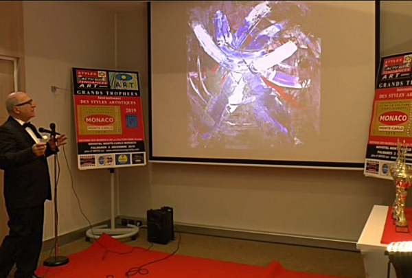 Oeuvre de Cécile DURET, peintre abstraite. Commentaires et analyse du style, Antoine Antolini, critique d'art, Monaco 2019.