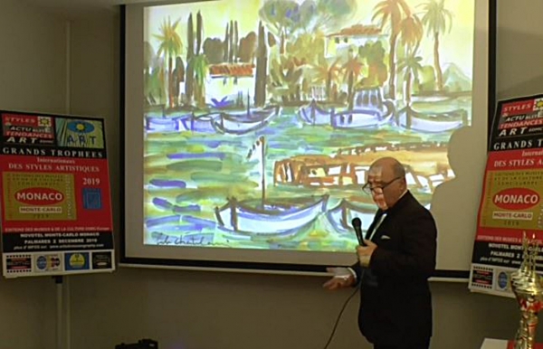 Oeuvre de Bob CHATELAIN, peintre aquarelliste.Analyse du style et commentaires, Antoine Antolini, critique d'art.