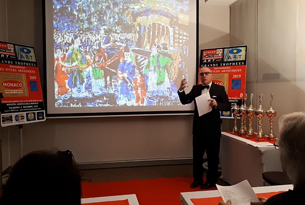 Oeuvre de Toshio ASAKI, peintre. Commentaires et analyse du style, Antoine Antolini, critique d'art.