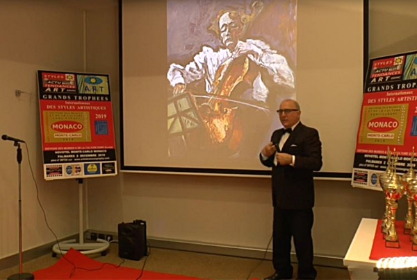 Oeuvre de William FENECH, peintre expressionniste.Commentaires et analyse du style, Antoine Antolini, critique d'art, Monaco 2019.