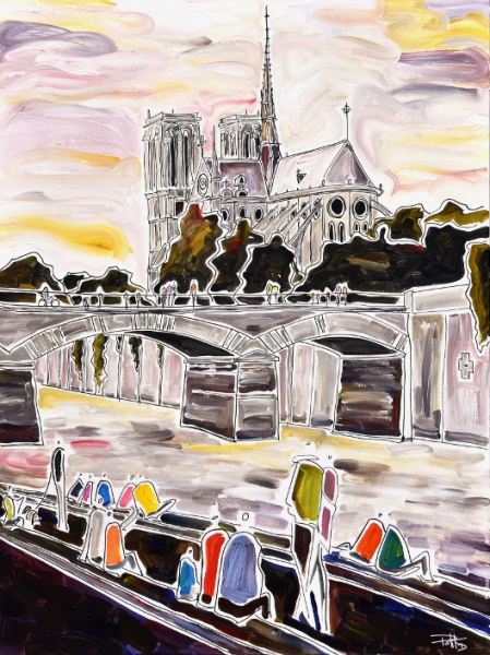 Oeuvre de Patricia KLUWE, peintre.