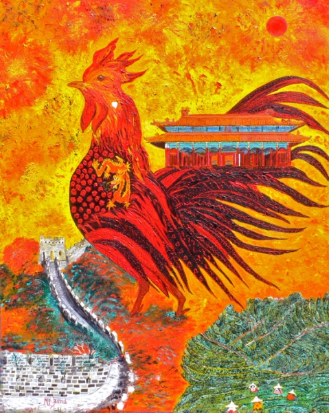 Oeuvre de Marie-France BUSSET, peintre, 