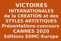 ■ VICTOIRES INTERNATIONALES DE LA CRÉATION ET DES STYLES ARTISTIQUES CANNES 2020 