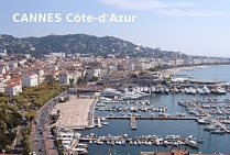 ■ Vue de CANNES Côte-d'Azur