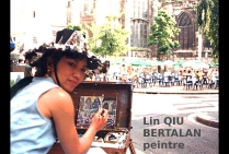 Lin Qiu Bertalan, peintre, Lauréate du Palmarès des Trophées des Arts PARIS 2020 Capitale internationale des arts et des styles.