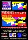 Affiche TROPHEES DES ARTS PARIS 2020 - 24 Octobre 2020 - PARIS, Salons de Hôtel Mercure **** Paris XVème Porte de Versailles.