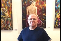 Le peintre Frédéric Boirie a obtenu le Trophée des Arts Paris 2020. 