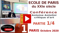 Conférence sur l'Ecole de Paris du XXIe s. Conférence N° 1 sur 4