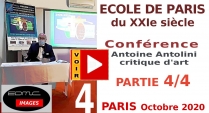 Conférence sur l'Ecole de Paris du XXIe s. Conférence N° 3 sur 4