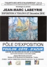 Sylvie AUVRAY COMIN, peintre � expliqu� publiquement sa cr�ation stylistique au P�le d'Exposition Toulon C�te-d'Azur 