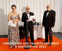 Cérémonies du Palmarès Talents des Arts d'Aujourd'hui 2021 Artistes d'Excellence