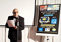 Annonce du Palmarès ARTISTES D'HONNEUR DE L'ANNÉE 2021 par le Président du Comité du Jury 