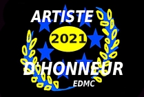 Alain Delic, peintre contemporain abstrait   Artiste d'Honneur de l'Année 2021