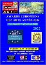 Affiche des Awards Européens des Arts 2022