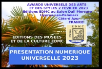 Louis Julien Lauréat du Palmarès Evénementiel-concours Awards Universels des Arts et Styles 2023 Salon Dali Hôtel Mercure 4* Hyères-Les-Palmiers Côte-d'Azur France