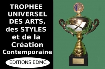 Alain DELIC Trophée Universel des Arts, des Styles et de la Création contemporaine 2023
