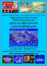 Affiche Evénementiel-concours des Médailles Côte-d'Azur French Riviera des Arts et de la Créativité Contemporaine