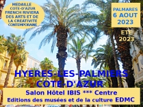 Evénementiel-concours des Médailles Côte-d'Azur French Riviera des Arts et de la Créativité Contemporaine Palmarès le 6 Août 2023 