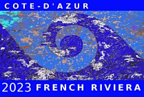 Logo de l'Evénementiel-concours des Médailles Côte-d'Azur French Riviera des Arts et de la Créativité Contemporaine