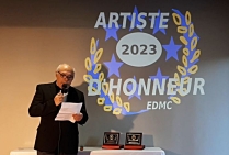 Annonce des noms des Artistes d'Honneur de l'Année 2023 cérémonie nationale Hyères-Les-Palmiers Salons IBIS*** Centre Côte-d'Azur