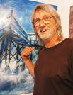 Le peintre Michel SKUPIEN Grand Pinceau de France présente ses tableaux à la GALERIE AGNÈS V de SAINT-PALAIS-SUR-MER