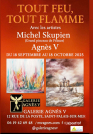 Le peintre Michel SKUPIEN Grand Pinceau de France présente ses tableaux à la GALERIE AGNÈS V de SAINT-PALAIS-SUR-MER