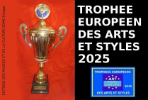 L'éminent peintre Christian BIARD a obtenu le Trophée Européen des Arts et des Styles attribué par le Comité du Jury lors du concours des Éditions des musées et de la culture EDMC-Europe. Son talent a été reconnu au plan européen.  
