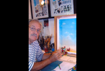 Le talent de Dan MONTELET, va au-delà de celui d'un maître maquettiste qui dominerait une technicité. Chez lui le modélisme est un langage poétique qu'il a réussi à matérialiser en art, entre peinture et sculpture.Il visualise pour nous un monde de rêves.
