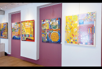 Vue de l'Exposition de peinture 
