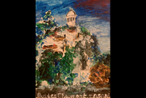 vue de PARIS, oeuvre du peintre Toshio ASAKI