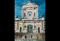 vue de PARIS, oeuvre du peintre Toshio ASAKI