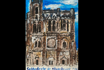 vue de PARIS, oeuvre de Toshio ASAKI, artiste peintre 