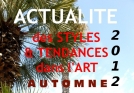 ACTUALITE DES STYLES ET TENDANCES DANS L'ART AUTOMNE 2012 logo communication