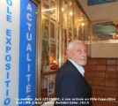 le peintre Jack LESTRADE arrivant au Pole Exposition Sud Cote d'Azur