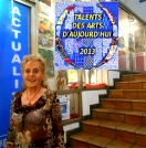 la peintre Nadette TOURNIER sélectionnée au Pole Exposition Sud Cote d Azur. Retrouvez l'artiste en page 